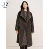 JUZUI Women's 100% Wool Teddy Coat JTFD02102