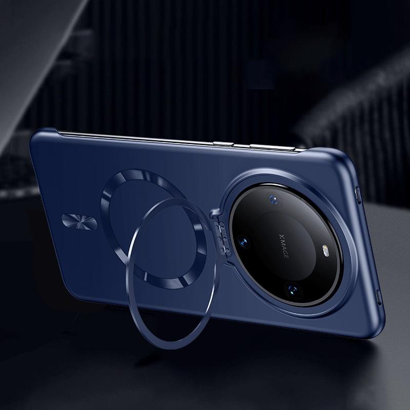Ультратонкий магнитный чехол-подставка для Huawei Pura80 Pura70 P80 P70 Mate 70 60 Pro Plus Для Magsafe Безрамочная защитная крышка