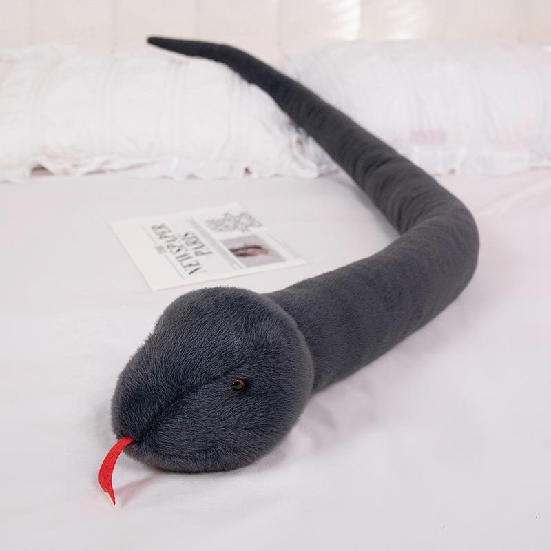 Cartoon Big Snake Doll Plush Toy Zodiac Snake Doll Year Of The Snake Mascot Children'S Company Soothing Doll