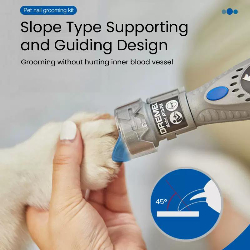 Dremel 7020 PGK шлифовальная машинка для ногтей для домашних животных, тихая электрическая пилочка для ухода за ногтями для собак, безопасные кусачки для ногтей для собак, триммеры, инструменты на батарейках