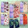 Red Sexy Lips Phone Case For iPhone 16,14,11,17,13,15,12,Air,Plus,Pro,Max,E,Mini Frosted for MagSafe Magnetic