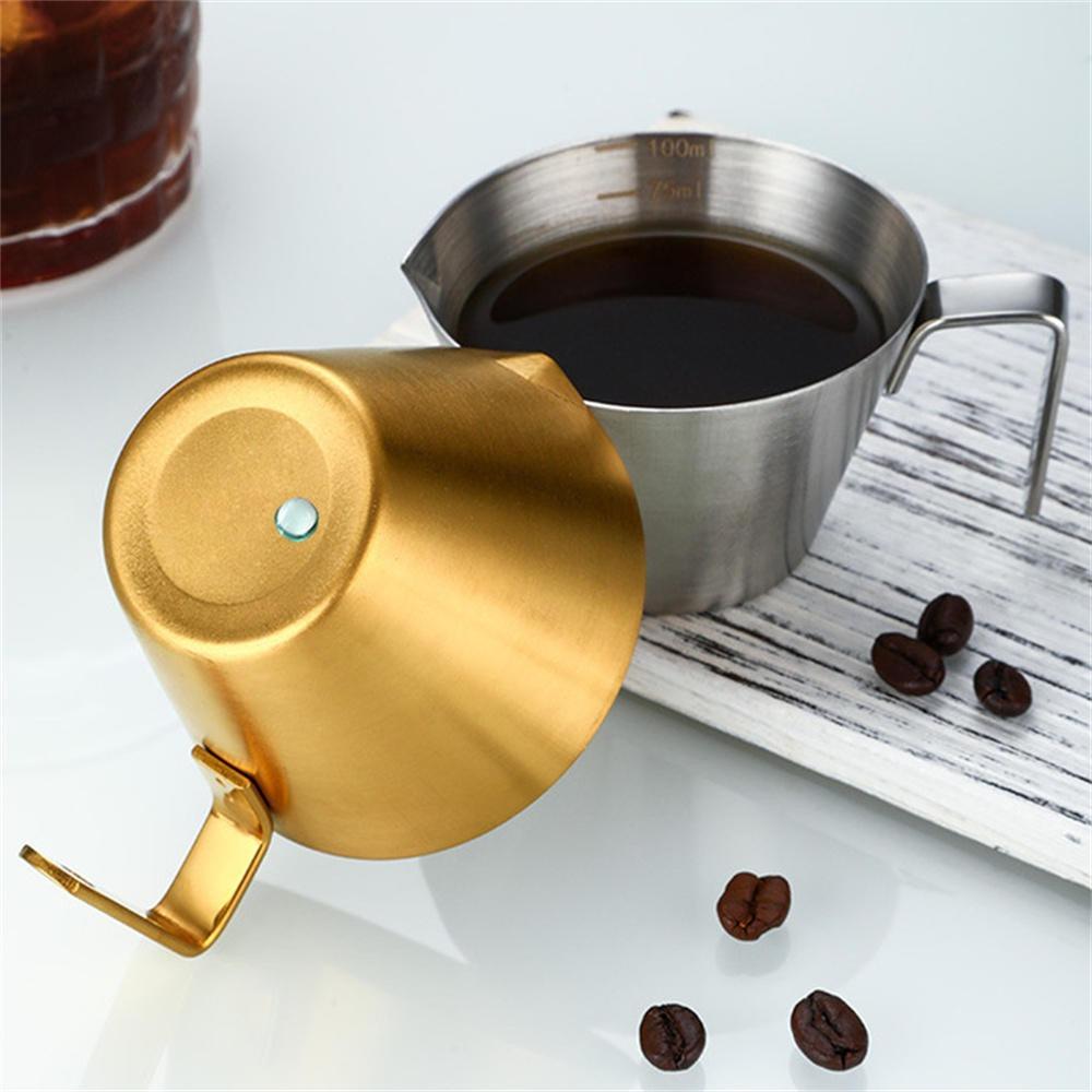 Kitchen Tool Espresso Shot Cup 304 Stainless Steel Measure Mug Durable Coffee Measuring Cup
