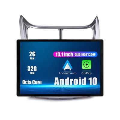 Android Радио 13,1 "Автомобильное стереонавигационное головное устройство Мультимедийный плеер GPS для Chevrolet Sail 2004-2013