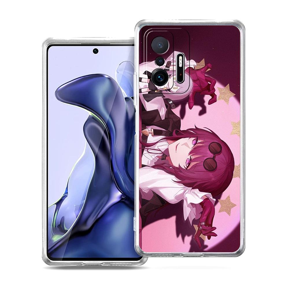 Чехол для телефона Honkai Star Rail Для Xiaomi 14 13 12 Lite Mi 11 Ultra 11X 13T 12T 11T Для Poco X5 X4 X3 NFC F5 F4 M4 Pro 5G Чехол