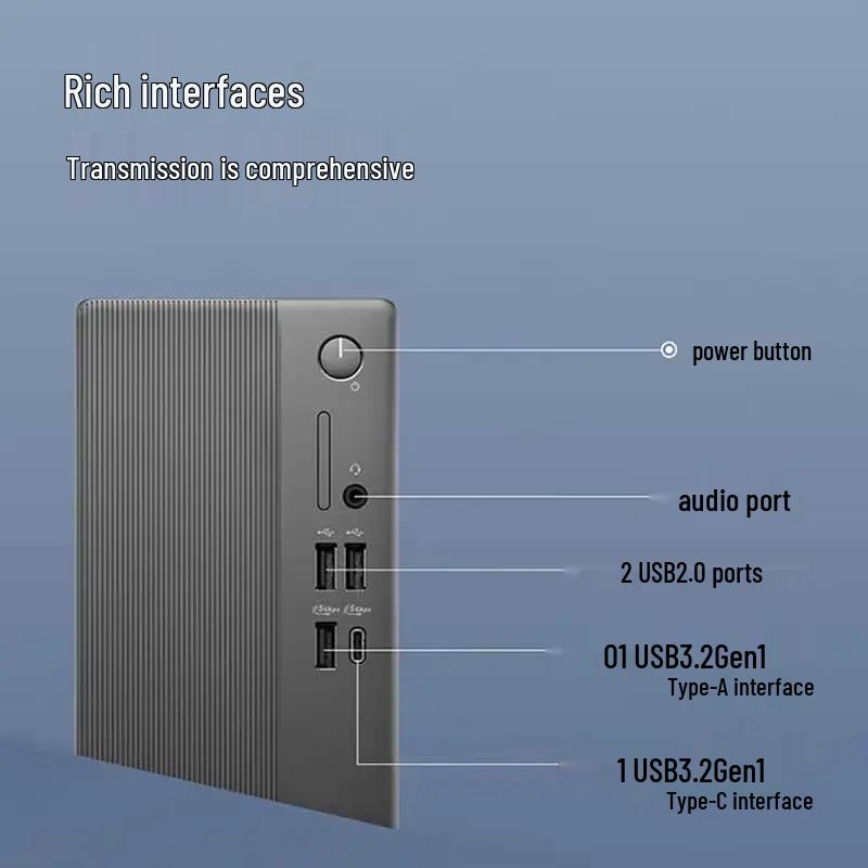 Dell Vostro Desktop PC (14th Gen i3-14100, 8GB DDR5, 512GB SSD) (CN version)