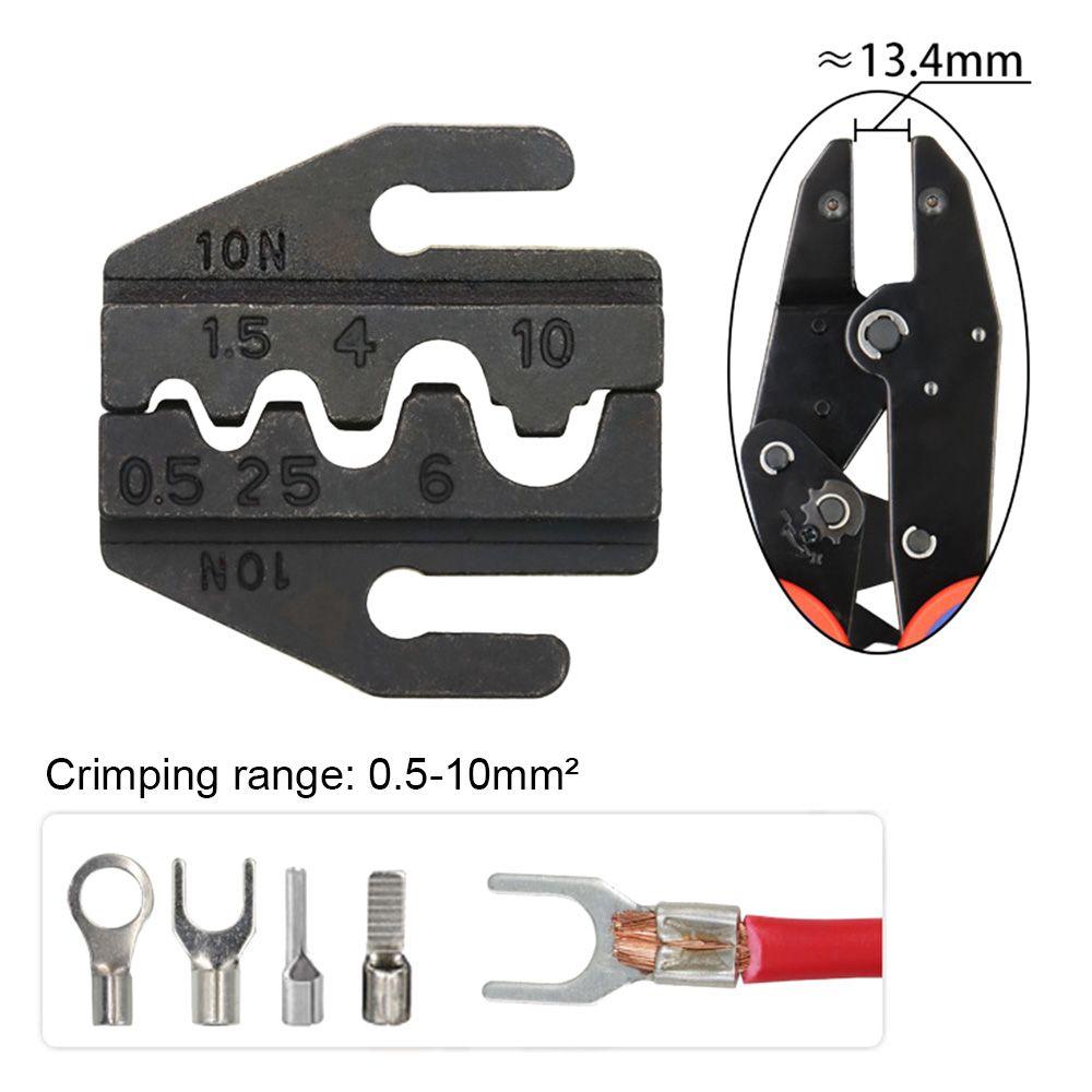 Клещи для обжима клемм для проводов Наборы для обжима зажимов для труб Клещи для обжима Сменная обжимная матрица