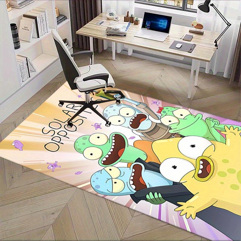 1pc Solar Opposites, Cartoon Network, Sci Fi Comedy Office Carpet Soft Polyester Entrance Carpet Was