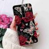 For Xiaomi Redmi Note 8 Pro 6.53" Case Luxury Flower Bow Soft Silicone TPU Cover For Redmi Note8 Pro note 8pro Shockproof Shell