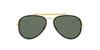 Солнцезащитные очки BLAZE AVIATOR 0RB3584N 905071 ТЕМНО-ЗЕЛЕНЫЙ 58 Ray-Ban
