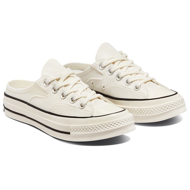 Converse Кеды Chuck 70 Mule Унисекс Белый Черный 172592C