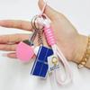 3D Badminton Badminton Pendant Bag Hanging Table Tennis Keyring  Sport Fans