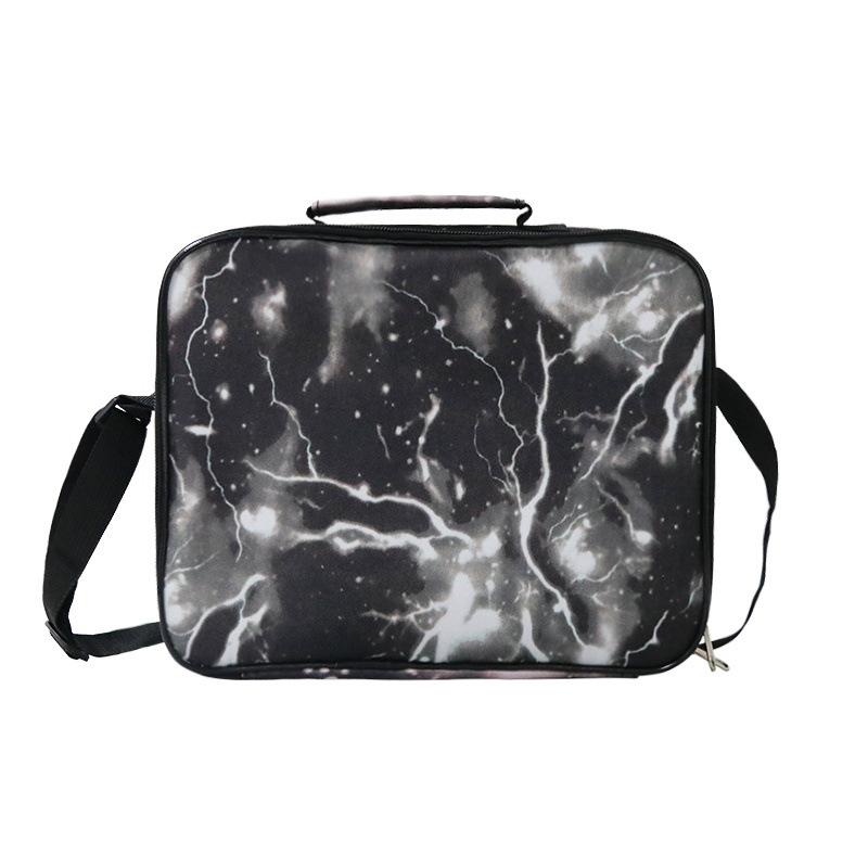 Сумка для ланча, студенческий ланч-бокс, ланч-бокс, один предмет на картинке, сумка с термотрансфером на заказ, термотрансфер.