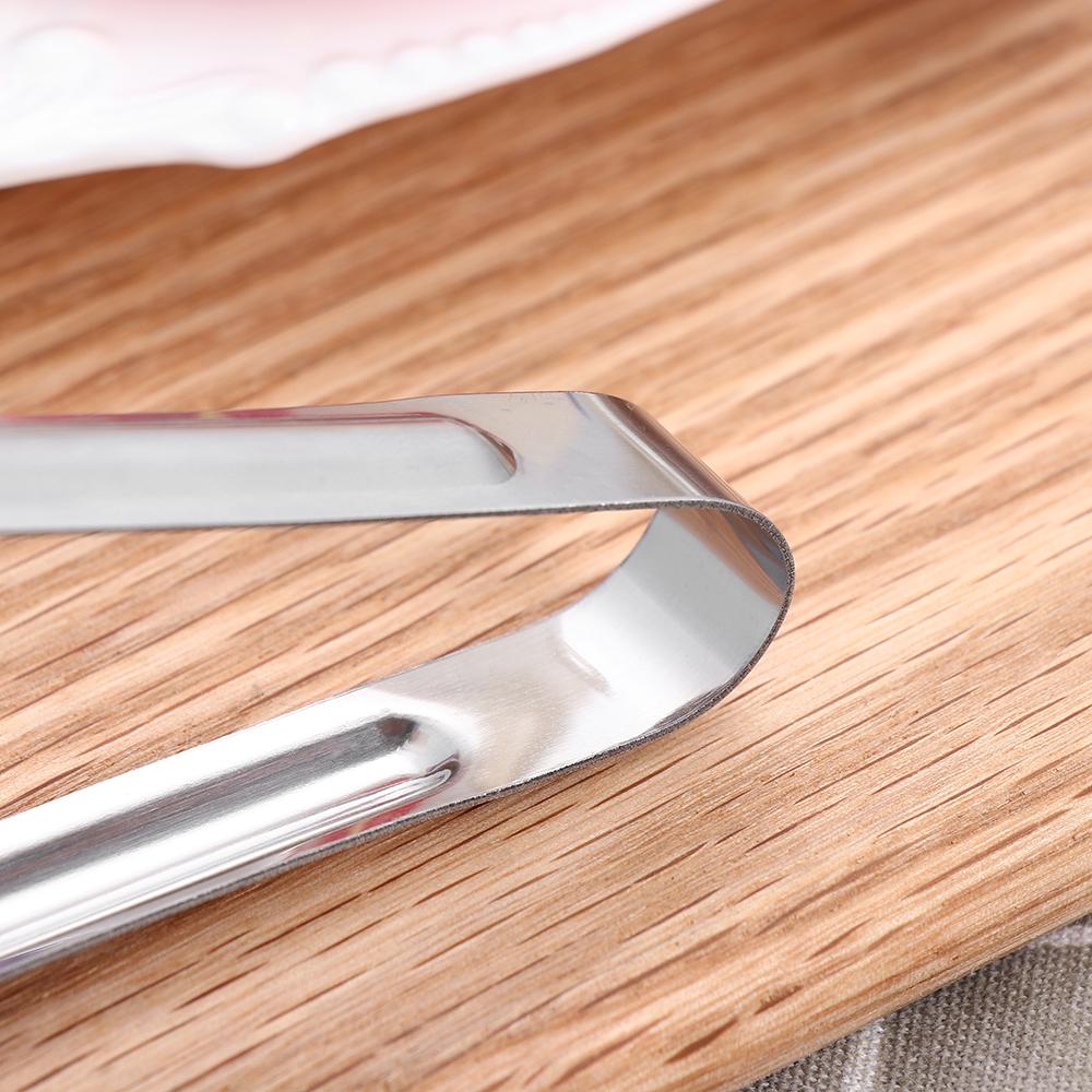 Utensils Barbecue Salad Serving Anti-heat Food Clip Buffet Clamp Stainless Steel BBQ Tongs