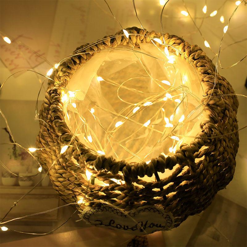String Lights for Bedroom, Party, Wedding, Christmas Halloween Decoration, 50/100LED
