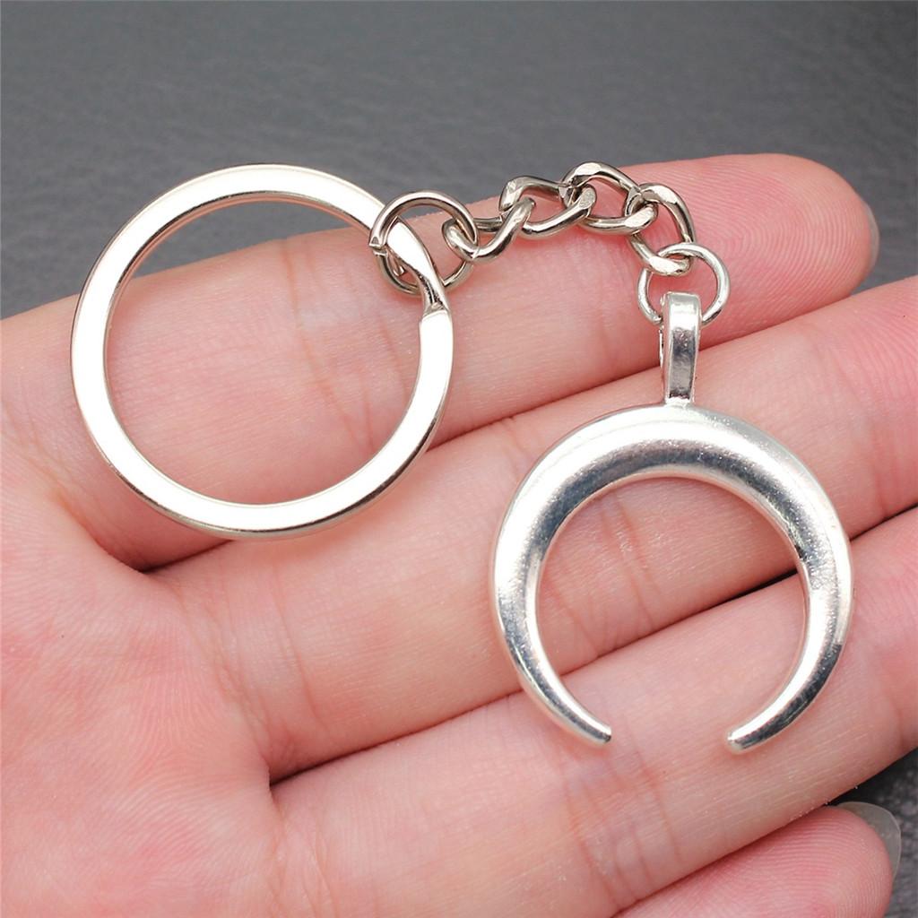 Брелок для ключей «Звезда, Луна, Пентаграмма» для мальчиков, украшения на Новый год, романтические распродажи товаров