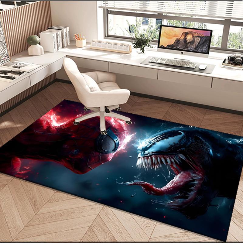 Ve-nom Area Rug Suitable for Indoor And Outdoor,Carpets for Playroom, Homes, Offices, Living Rooms,Home Decor,Christmas Fan Gift