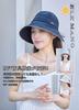 Sun Sun UV Actress Size Small Face Wide Heat UV MZ017 Number [YUANLIFE] Women's Hat, Hat, Protection, Protection, Hat, Adjustment, Foldable, Effect,