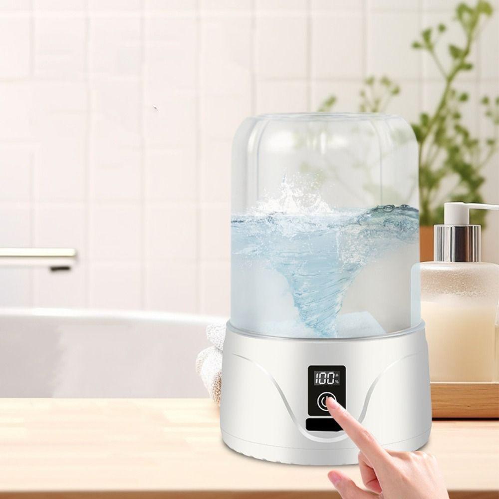 Washing Integrated Laundry Cup Mini Automatic Cycle Cleaning Tools Powerful Washing Machine  Home