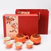 Керамические чайные наборы и чайницы Minguan Persimmon Ruyi