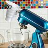 Silicone Kitchen Gadgets Flour Funnel And Bowl Cover for Aid Mixer, Mess Free Collapsible Pouring Dry Ingredient Shield Attachment, 3 in 1 Mixer
