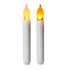 6/12Pcs LED Electronic Candle Battery Operated Flameless Candle Realistic Flickering Flame Holiday Atmosphere Candle