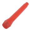 Pretend Play Microphone Toy Portable Smooth Bottom Realistic ABS Plastic Microphones Props for Performance Interview Red