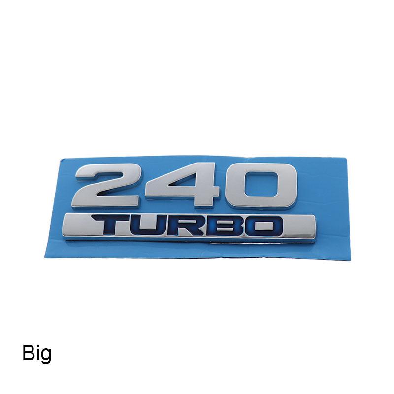 3D Премиум TURBO 240 TURBO для автомобиля Крыло багажник Задний капот Наклейка Эмблема Значок Наклейка Аксессуары
