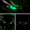3D Luminous Devil Cat Eye Motorcycle Decal