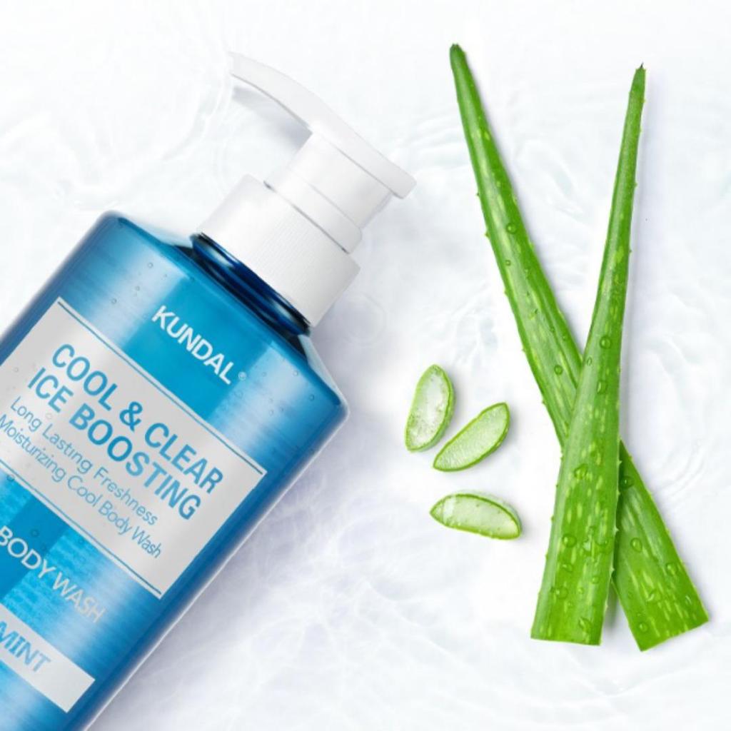 KUNDAL COOL & CLEAR ICE BOOSTING COOL BODY WASH 500 мл