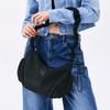 MLB New York Yankees Nylon Crossbody Bag, Shoulder Bag Unisex Black 3ABQA015N-50BKS
