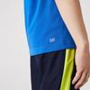 Lacoste Футболки Мужские Синие С Круглым Вырезом Умеренный Прямой Крой TH2042-LUX