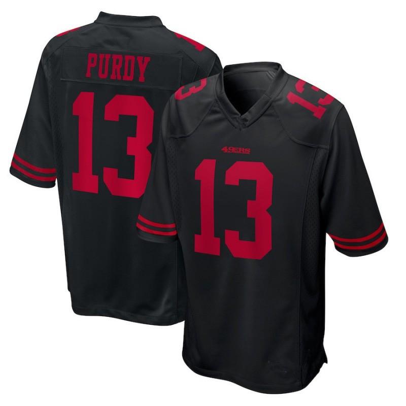 San Francisco 49ers Retro Football Jersey 85 97 Bosa 23 13 Purdy Men Sports Shirt