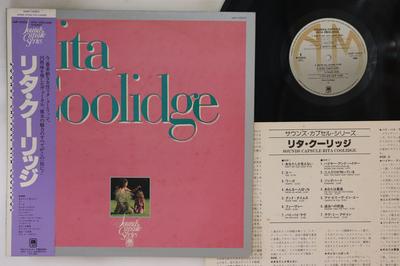 Виниловая пластинка RITA COOLIDGE - Rita Coolidge Sounds Capsule AMP10003 A&M 1979 Япония Obi Поп Б/у
