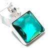 Подвеска из стерлингового серебра 925 пробы с натуральным индиколитом и турмалином размером 1,58 дюйма U2r30