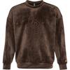adidas FW25 Графическая Толстовка с Круглым Вырезом Свободного Кроя Мужская Ограниченная Серия CNY Год Лошади Флис Толстовка KE4067