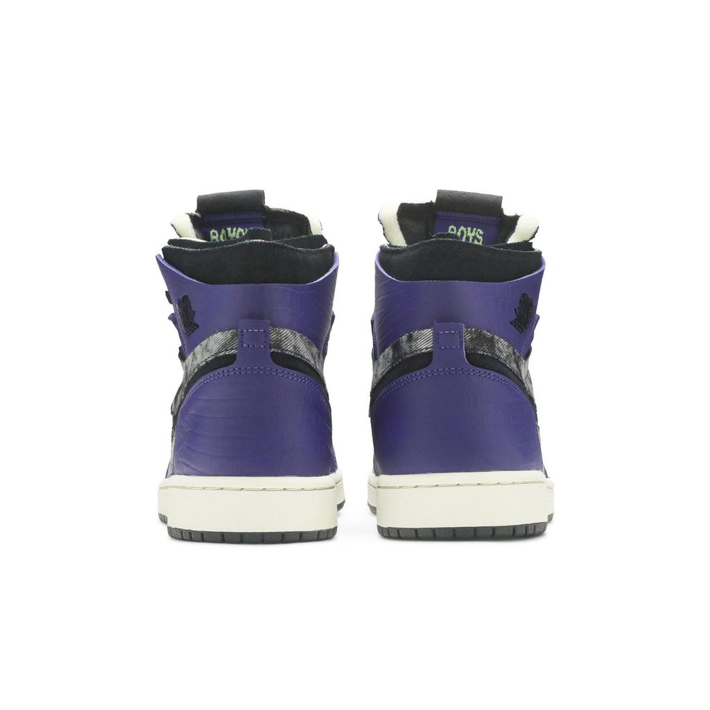 Air Jordan 1 Zoom Comfort 'Bayou Boys' (Unisex) New Orchid / Lime Blast / Black Vintage Basketball Shoes DC2133 500