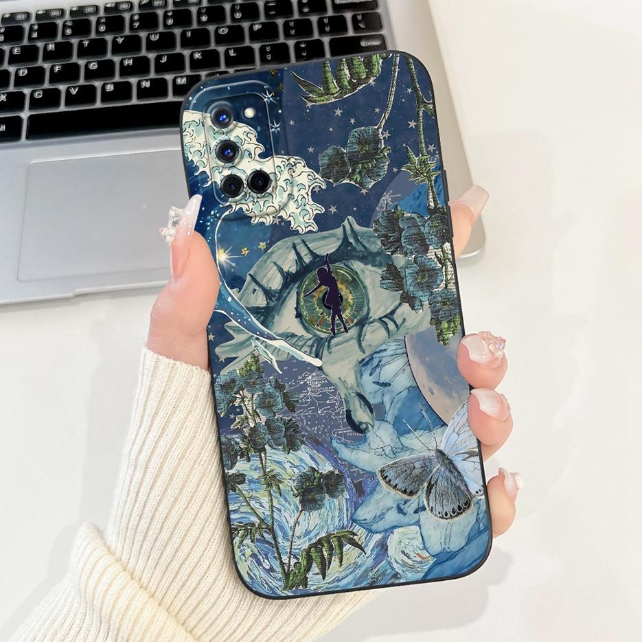 Чехол для Oppo A52 Oppo A72 A92 Новый Роскошный Конфетный Расписной Чехол Мягкий Силиконовый Чехол для Телефона Для Oppo A92 A 52 72 OppoA52 OppoA72 Сумки