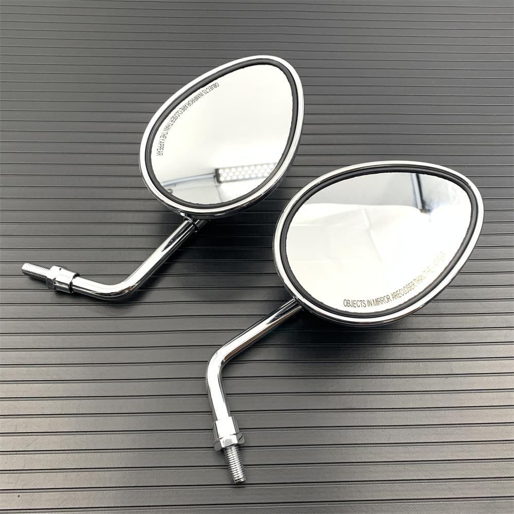 Motorcycle 10mm Rearview Side Mirror For Indian Chief Classic Vintage 2014- Scout 2015- Dark Horse