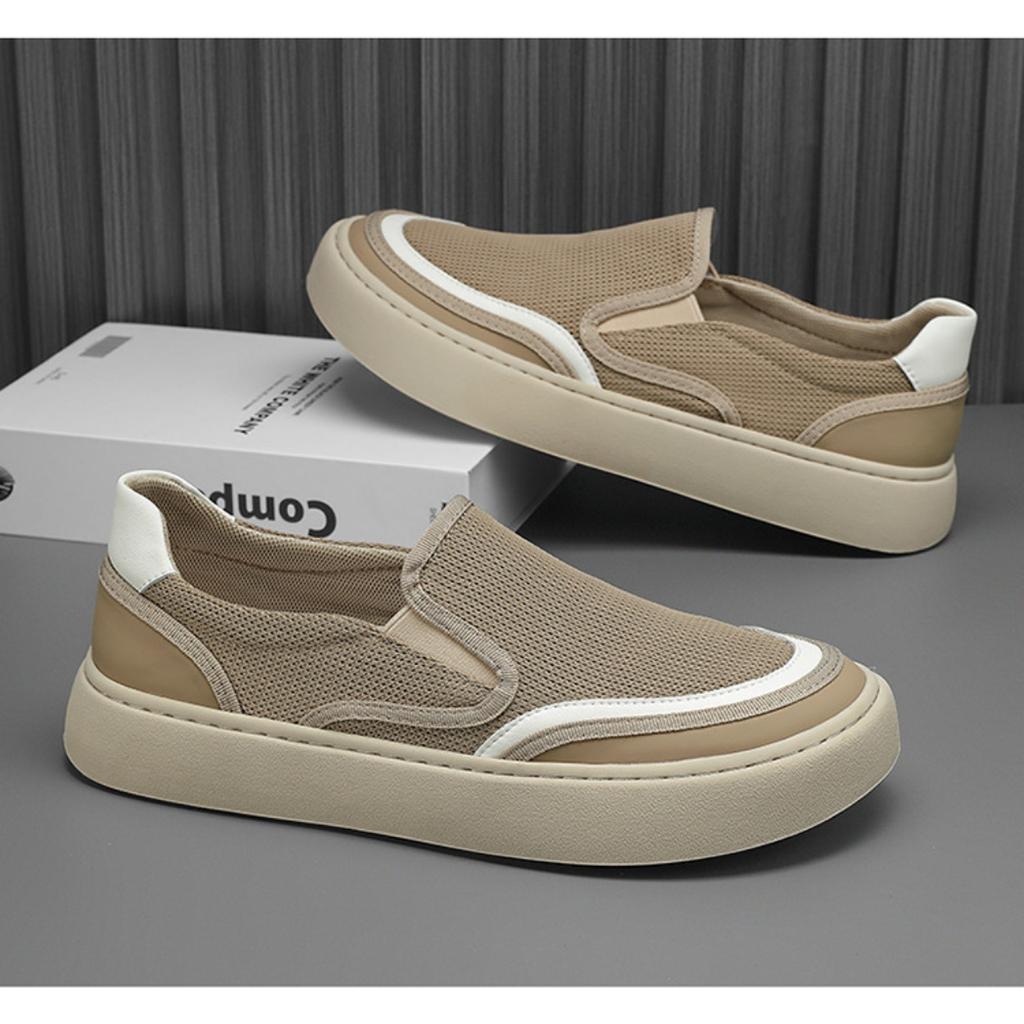 Холщовые мужские туфли лето новые дышащие повседневные черные кеды на плоской подошве обувь-однодневка ленивые туфли старые пекинские тканевые туфли