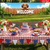 Dog Dog Garden Fence Banner, Outdoor Pet Home Welcome Decoration