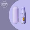 1 шт. Мини-зонт от солнца Upf50+, Портативный, Устойчивый к УФ-лучам, Защищающий от солнца, Подходит для девушек в солнечные и дождливые дни, Зонт-капсула