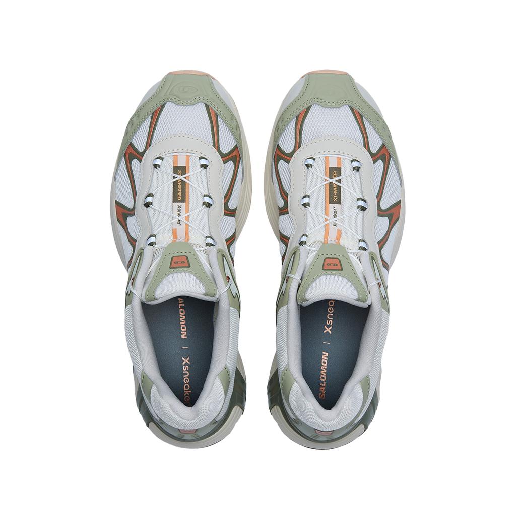 SALOMON XT WHISPER Низкие Повседневные Спортивные Беговые Кроссовки Унисекс Ванильный Чай Коричневый Моховой Зеленый L49179400