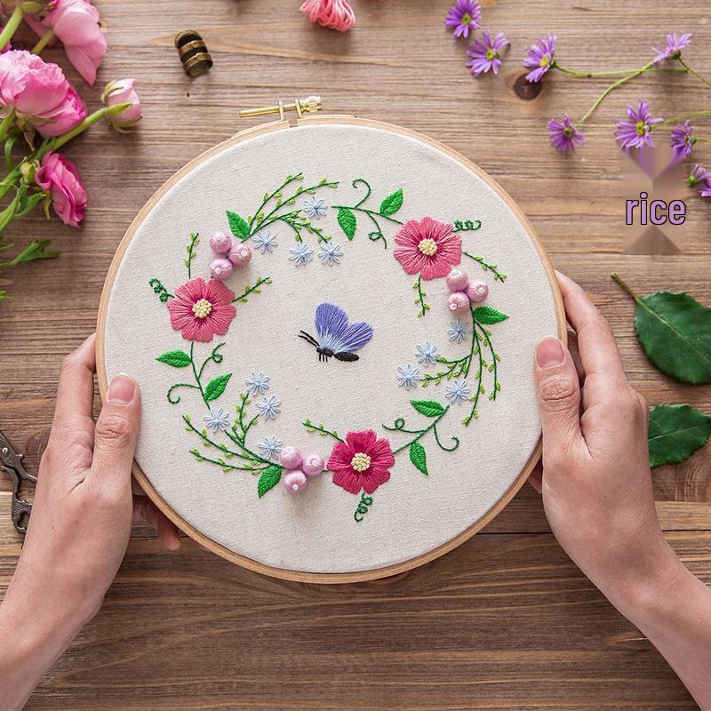 Набор для вышивания крестиком в китайском стиле DIY для детей - Узор-подвеска для начинающих в спальню