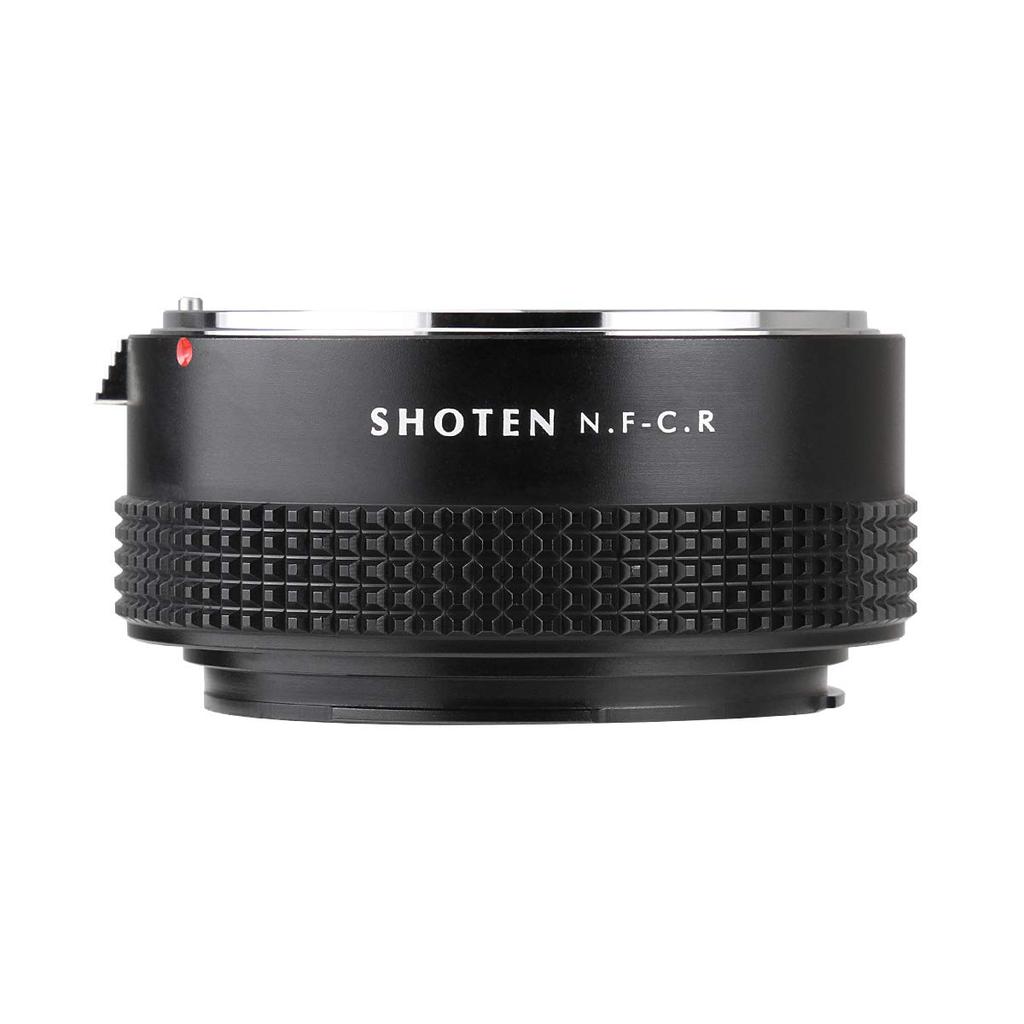 SHOTEN Mount Adapter F Mount Lens To Canon RF NF-CR (Nikon Mount)