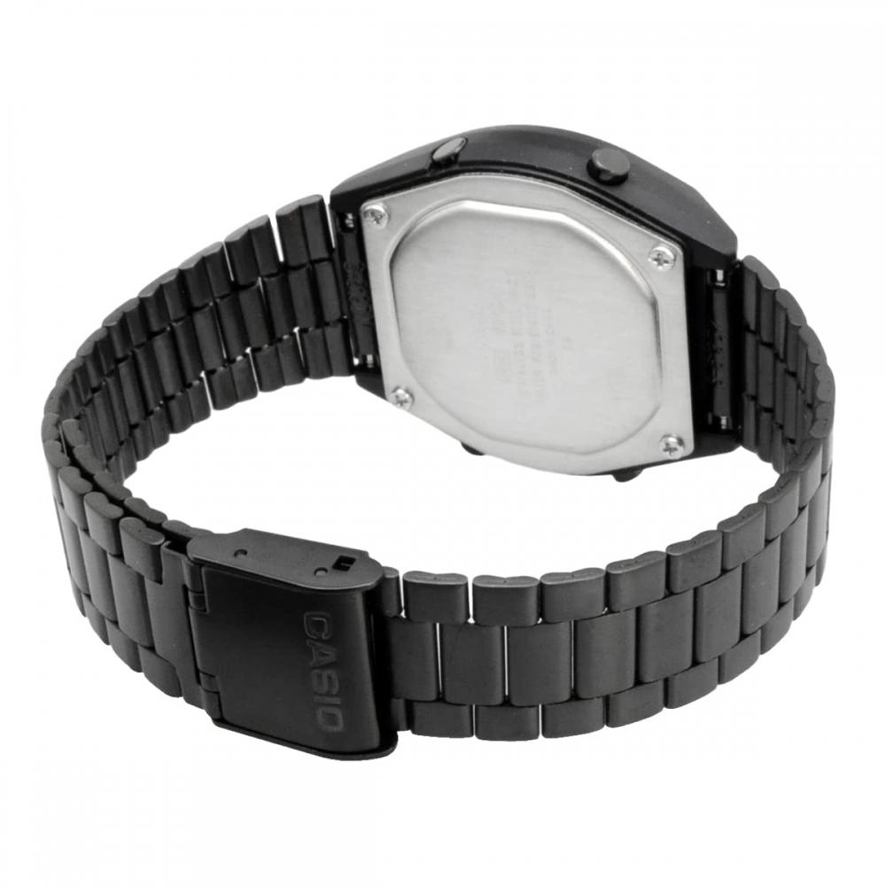 Casio Цифровые часы CASIO Vintage Series B640WB-1AV унисекс, черная модель Overseas
