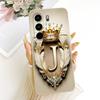 For Itel Power 70 / Itel P70 Feather Crown Initial Letter Phone Case For Itel P70 Power70 P673L Soft Silicone Covers Bumpers