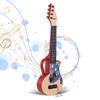 54cm Ukulele with Pick Musical Note Design Handheld Ukulele for Beginner Gift Music Small Guitar Nylon Strings Musical Instrumen