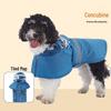Reflective Dog Raincoat Costume: Summer Bathing Duck Design for Small Dogs