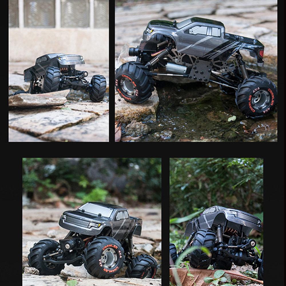 HBX 2098B 1/24, 2,4 ГГц, 4WD, 4WS, Devastator Rock Crawler RTR с двойным сервоприводом, внедорожный радиоуправляемый автомобиль