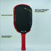 ChengYan  Pickleball Paddle Manufacturer Aggasi Style 14mm 16mm Carbon Fiber Rough Friction Surface for Custom Logos USAPA